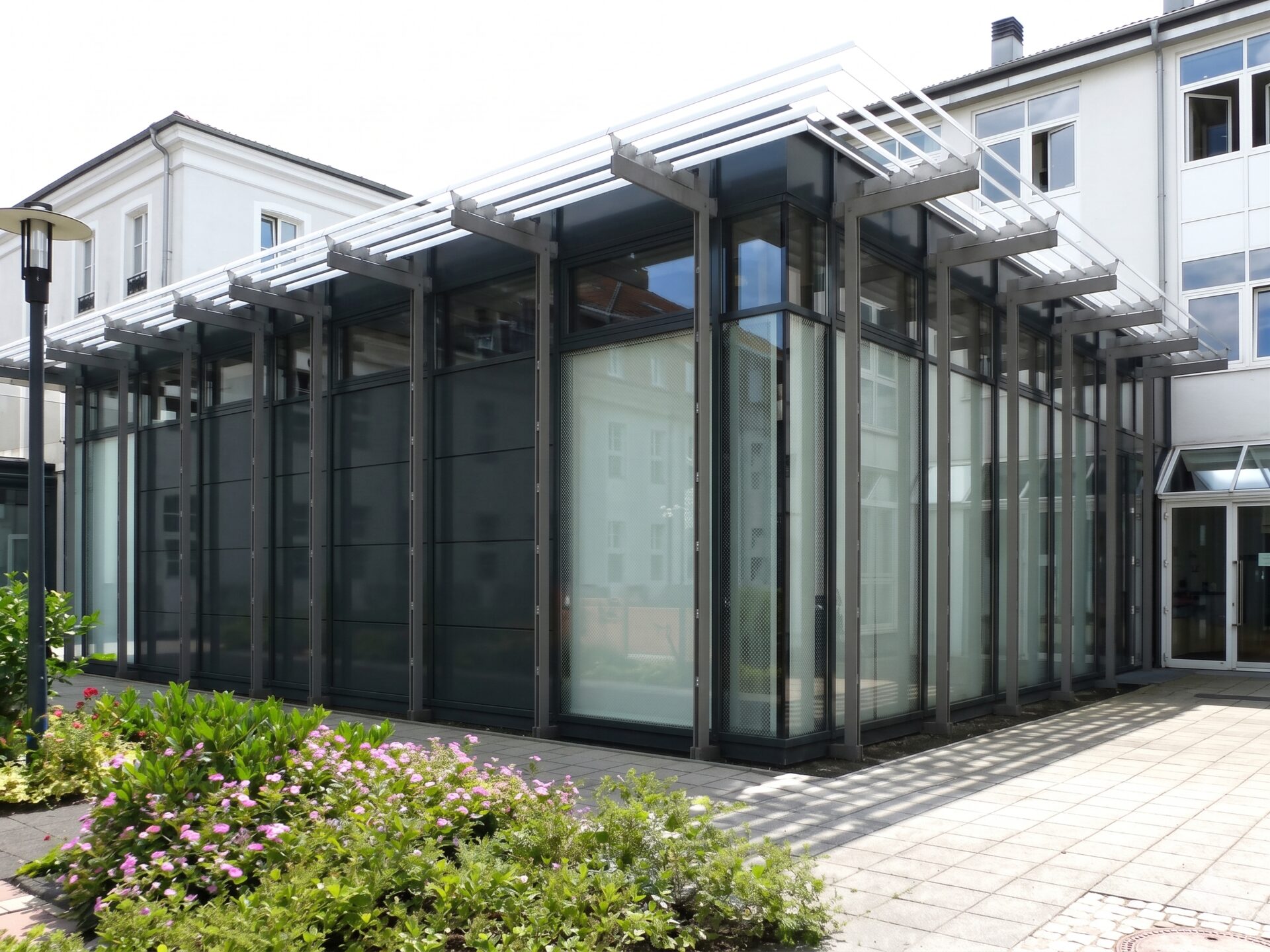 Glaspavillon am Rathaus Zweibrücken