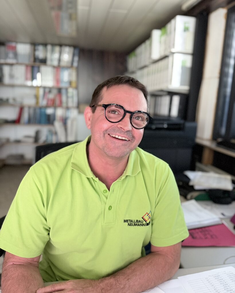 Mitarbeiter von Metallbau Neumann